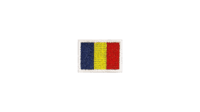 Chad flag patch