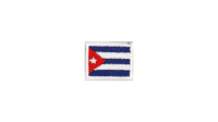 Cuba flag patch