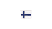 Finland flag patch