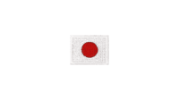 Japan flag patch