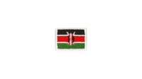 Kenya flag patch