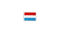 Luxembourg flag patch