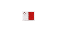 Malta flag patch