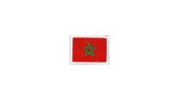 Morocco flag patch