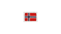 Norway flag patch