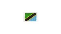 Tanzania flag patch