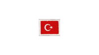 Turkey flag patch