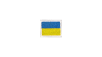 Ukraine flag patch