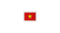 Vietnam flag patch