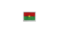 Burkina Faso flag patch