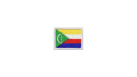 Comoros Islands flag patch