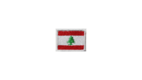 Lebanon flag patch