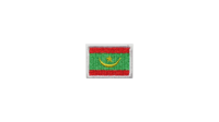 Mauritania flag patch