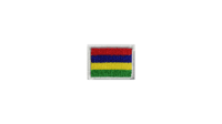 Mauritius flag patch