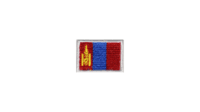 Mongolia flag patch