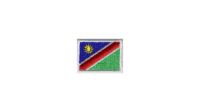 Namibia flag patch