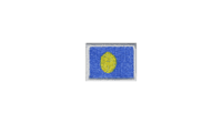 Palau flag patch