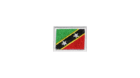 Saint Kitts and Nevis flag patch