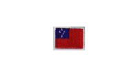 Samoa flag patch