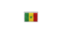 Senegal flag patch