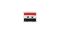 Syria flag patch