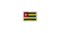 Togo flag patch