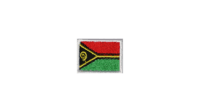 Vanuatu flag patch