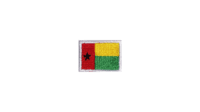 Guinea Bissau flag patch
